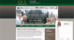 Desktop Screenshot of devlininsurance.com
